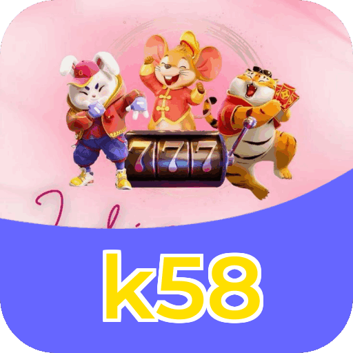 Catálogo slots k58 mostrando top jogos Gates Olympus Sweet Bonanza Fortune Tiger Big Bass volatilidade RTP